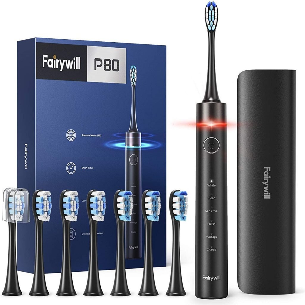 Elektrinis Dantų Šepetėlis FairyWill P80